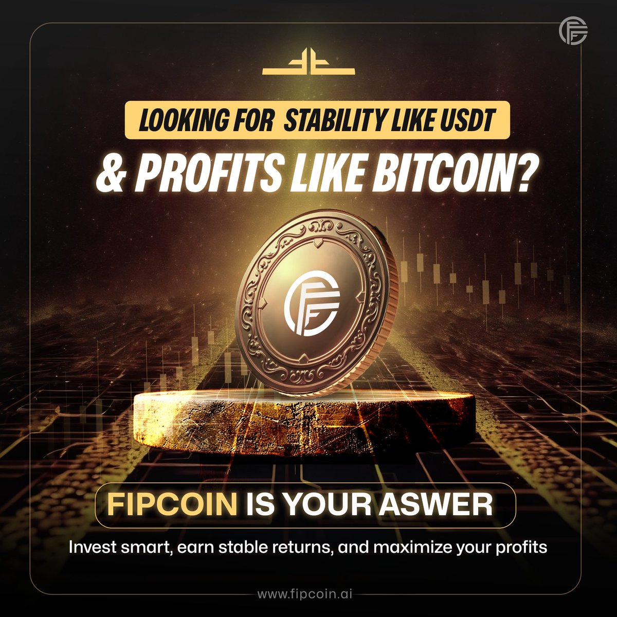 fipcoin's tweet photo. Looking for stability like USDT and profits like Bitcoin? ๐ฐ FIPCOIN is your answer! ๐ Invest smart, earn stable returns, and maximize your profits! ๐ฅ
Visit: https://t.co/kkDcKOjDje
#FIPCOIN #FIPCOINICO #CryptoInvestment #USDT #BitcoinProfits #StableIncome #FuturewithFIPCOIN #InvestInFIPCOIN #DigitalAssets #SmartInvesting #CryptoReturns #Blockchain #CryptoWealth #CryptoICO #ICOToken #DeFi #CryptoCommunity #InvestmentOpportunities #CryptoEarnings #FutureOfFinance #DigitalCurrency #CryptoRevolution #WealthBuilding