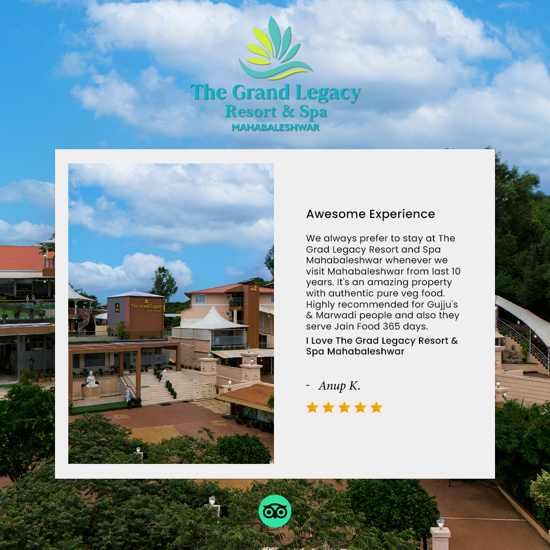 tgl_resort's tweet photo. Delighted to hear from our loyal guest, Thank you for sharing your wonderful experience at The Grand Legacy Resort and Spa Mahabaleshwar.

We're honored to be your home away from home for the past 10 years

Thank you for being a part of our family for the past 10 years https://t.co/ju6keSQfuh