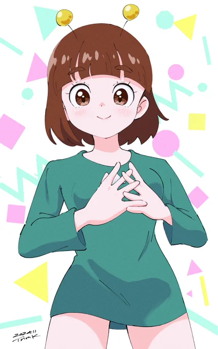 ○△□#ありえんガール #イラスト #oc 