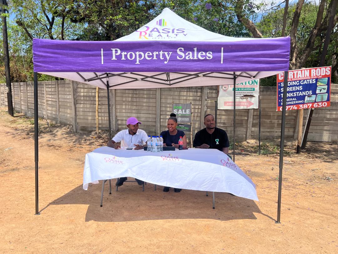 OasisRealty_zw's tweet photo. We are holding a show day today on Malvern Road. Feel free to come by! https://t.co/o4ynqpQgRz