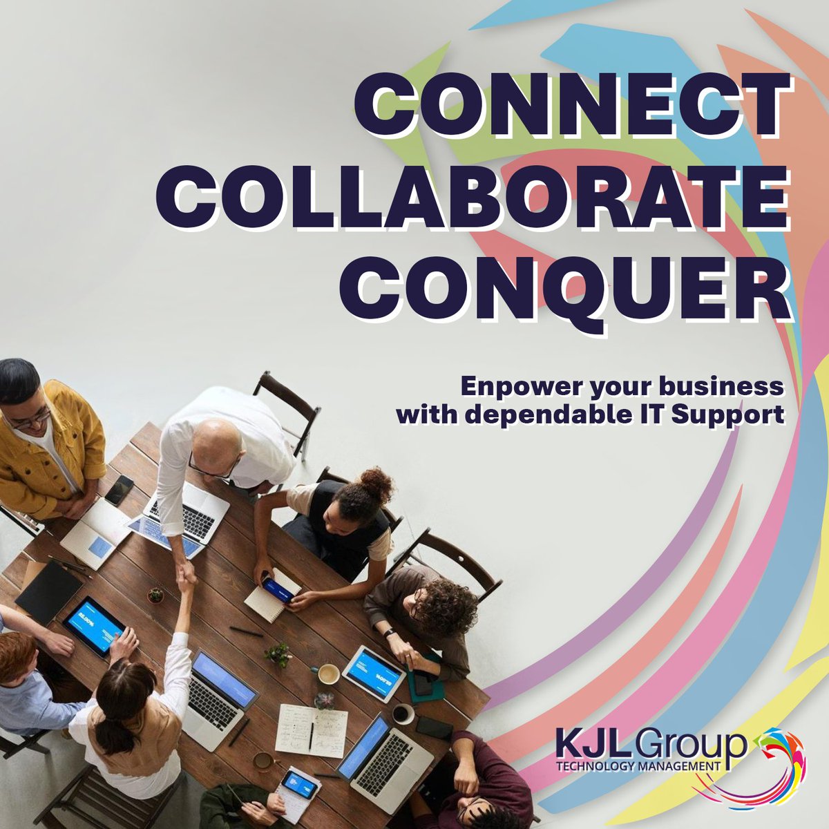 𝗖𝗼𝗻𝗻𝗲𝗰𝘁 • 𝗖𝗼𝗹𝗹𝗮𝗯𝗼𝗿𝗮𝘁𝗲 • 𝗖𝗼𝗻𝗾𝘂𝗲𝗿

We help UK businesses achieve tech excellence &amp; cyber protection with dependable, friendly, on-site support from qualified IT engineers. 🖥️

Discover how KJL Group can help your business today: kjlgroup.co.uk/services/it-su… 👈