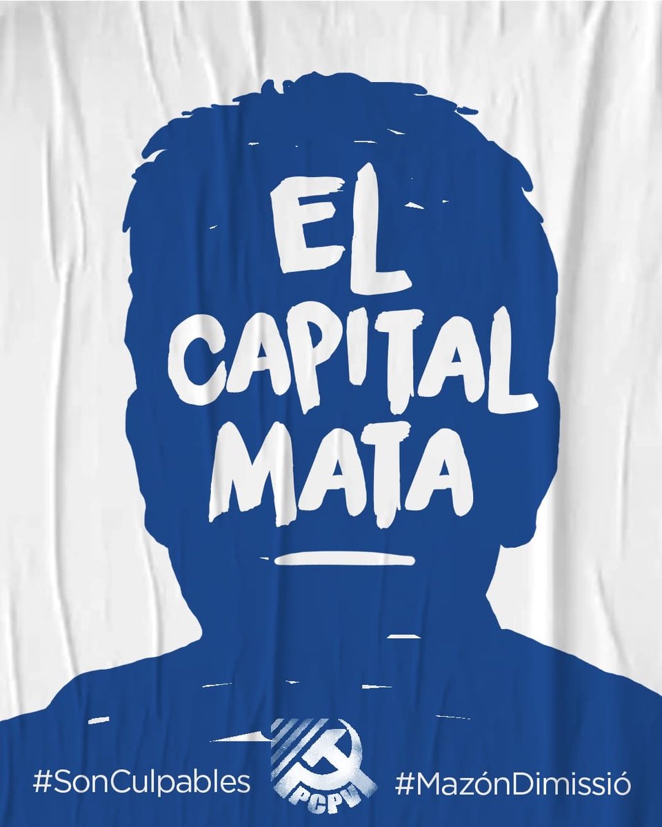 Son culpables.

#MazonDimissió #MazonAPrision