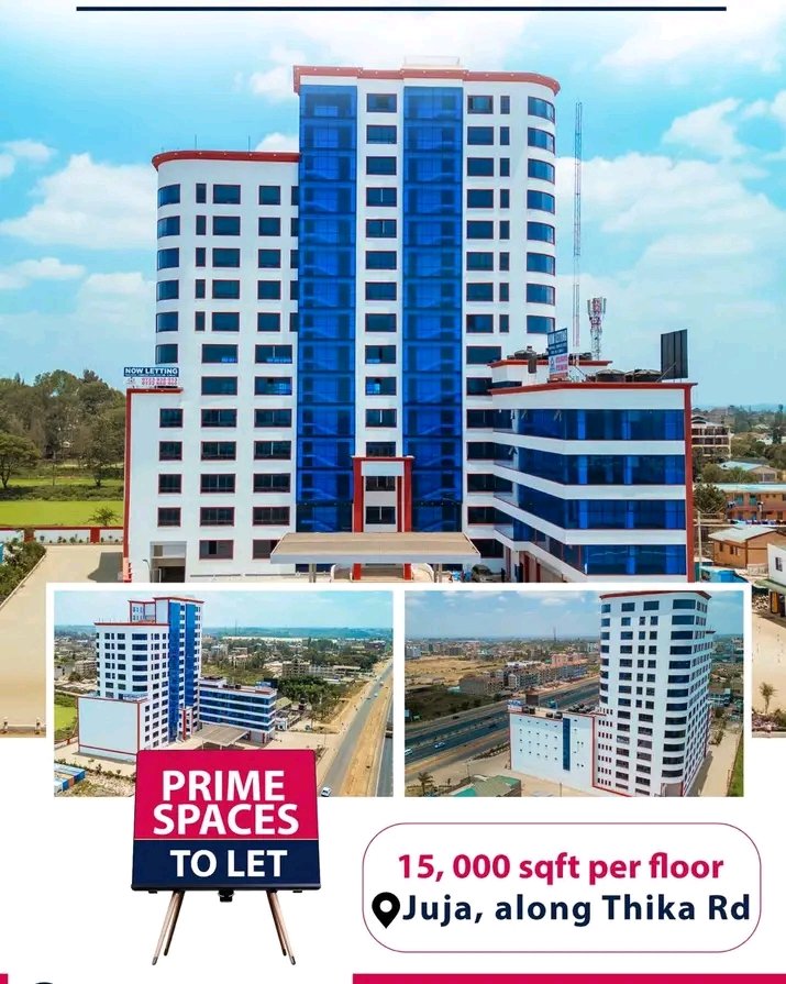 Experience the pulse of Juja at Destination Lifestyle Mall, ideally situated on 2 acres just off Thika Road.

With 15,000 square feet available on each floor, Destination Lifestyle Mall is the perfect setting for a variety of enterprises.
#tolet
#primespacestolet 
#juja