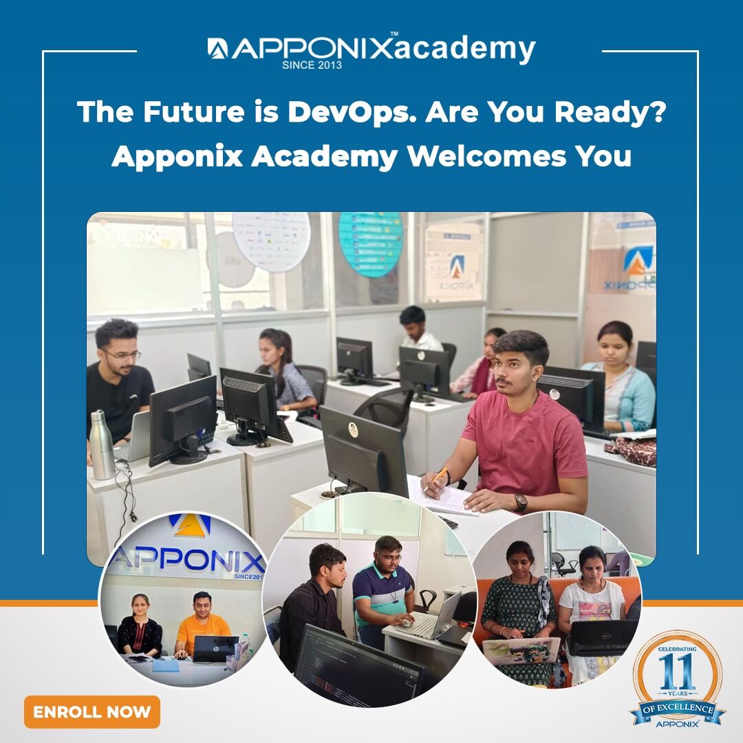apponix's tweet image. 🔧 Bridge the gap between development and operations with DevOps training at Apponix Academy. Your journey to becoming a DevOps pro starts here 💻 #DevOpsCourse #ITTraining #ApponixAcademy #FutureReady #TechIndustr