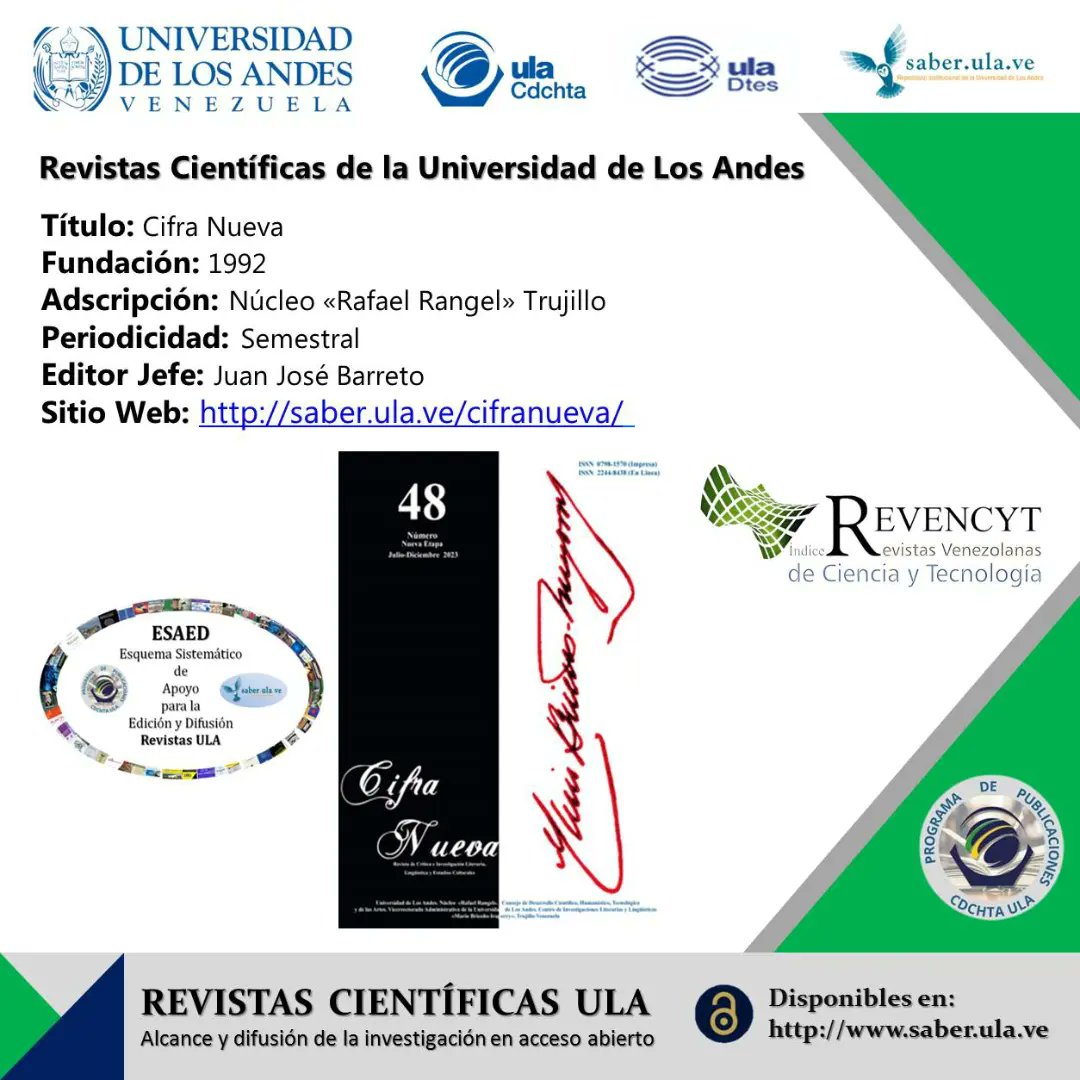 Publicaciones CDCHTA ULA tweet media