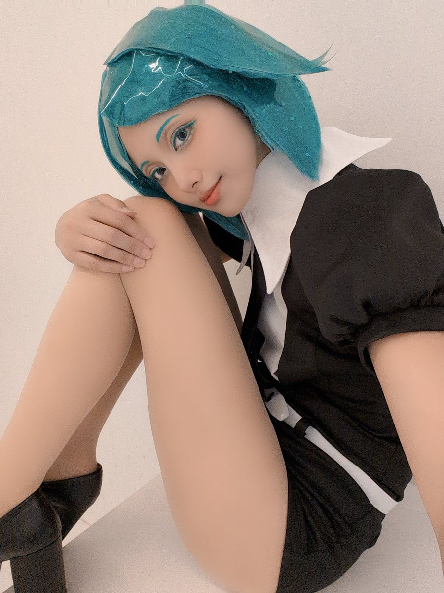 dansoukun's tweet photo. おそほー！

宝石の国併せ楽しかったぁꕀ⋆💙
もぅみんな会話も可愛いし、ずっとお腹グーグーなってて可愛すぎた😭💙天使空間をありがとう💙またやろうね💙💙

 #1108金剛先生に愛でられ会
#宝石の国コスプレ部 https://t.co/o0ruPyGT9L