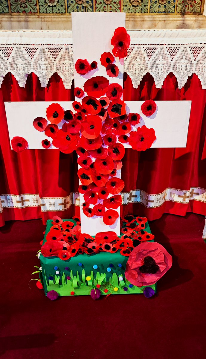 Antony Fox (@foxterriblis50) on Twitter photo Pupils from the village First School have made a Poppy Cross as a centrepiece for our Commemorations on Sunday. Some of them also wrote poetry reflecting on the significance of Poppies. #Dorset <a href="/DioSalisbury/">Diocese of Salisbury</a> @bishsherborne <a href="/bishopsarum/">Stephen Lake</a> Pupils from the village First School have made a Poppy Cross as a centrepiece for our Commemorations on Sunday. Some of them also wrote poetry reflecting on the significance of Poppies. #Dorset <a href="/DioSalisbury/">Diocese of Salisbury</a> @bishsherborne <a href="/bishopsarum/">Stephen Lake</a>