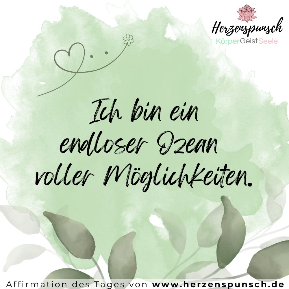 herzenspunsch's tweet photo. 🌟 Affirmation des Tages: „Ich bin ein endloser Ozean von Möglichkeiten.“ 🌸✨

👉 https://t.co/JzeLdkr1hF

#Affirmationen #Unterbewusstsein #Selbstliebe #Selbstvertrauen #Wachstum #Lebensfreude #Selbstfürsorge #Mindset #Visualisierung #Selbstfindung #Meditation https://t.co/oO3mZuaPRA