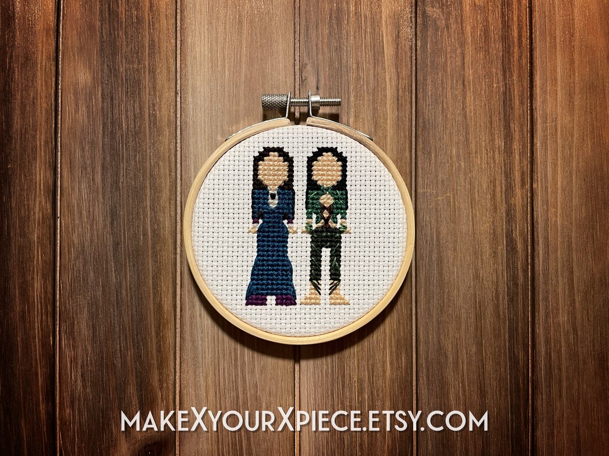 After the brutal blow this wk I wasn’t gonna offer anything but then in a discussion I was told “ppl need joy especially during the bad days.” 

If you need this specific type of joy I want you to have it.

Available at 6pm est
makeXyourXpiece.etsy.com 
#AgathaAllAlong #AgathaRio