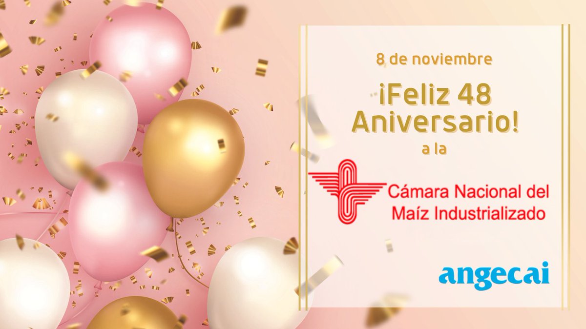 Una felicitación a nuestro socio <a href="/CANAMIOrgMx/">CANAMI.ORG.MX</a> en su 48 aniversario, trabajando en pro de una industria esencial para el desarrollo del país. Un abrazo a su Consejo Directivo y a su Director General, Esteban Jaramillo, por su liderazgo.  #TalentoDirectivo

<a href="/jonasmurillo1/">JONAS MURILLO</a> <a href="/waldemm/">waldemar montalvo</a>