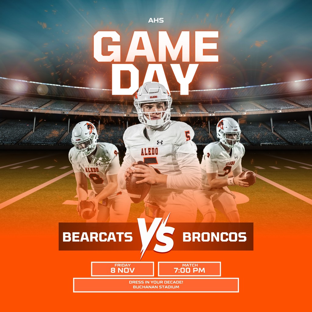 kristinmmoments's tweet photo. Home game TONIGHT @7pm! Showdown against the Broncos! Get ready to DOMINATE! ๐ฅ๐โ
โ
#BearcatPride #AledoFootball #Sportraits #BearcatNation #FootballLife #FWCamera #HighSchoolSports #AledoHighSchool #FNL #AledoPhotographer #CanonUSA https://t.co/WGzPLZzsjm