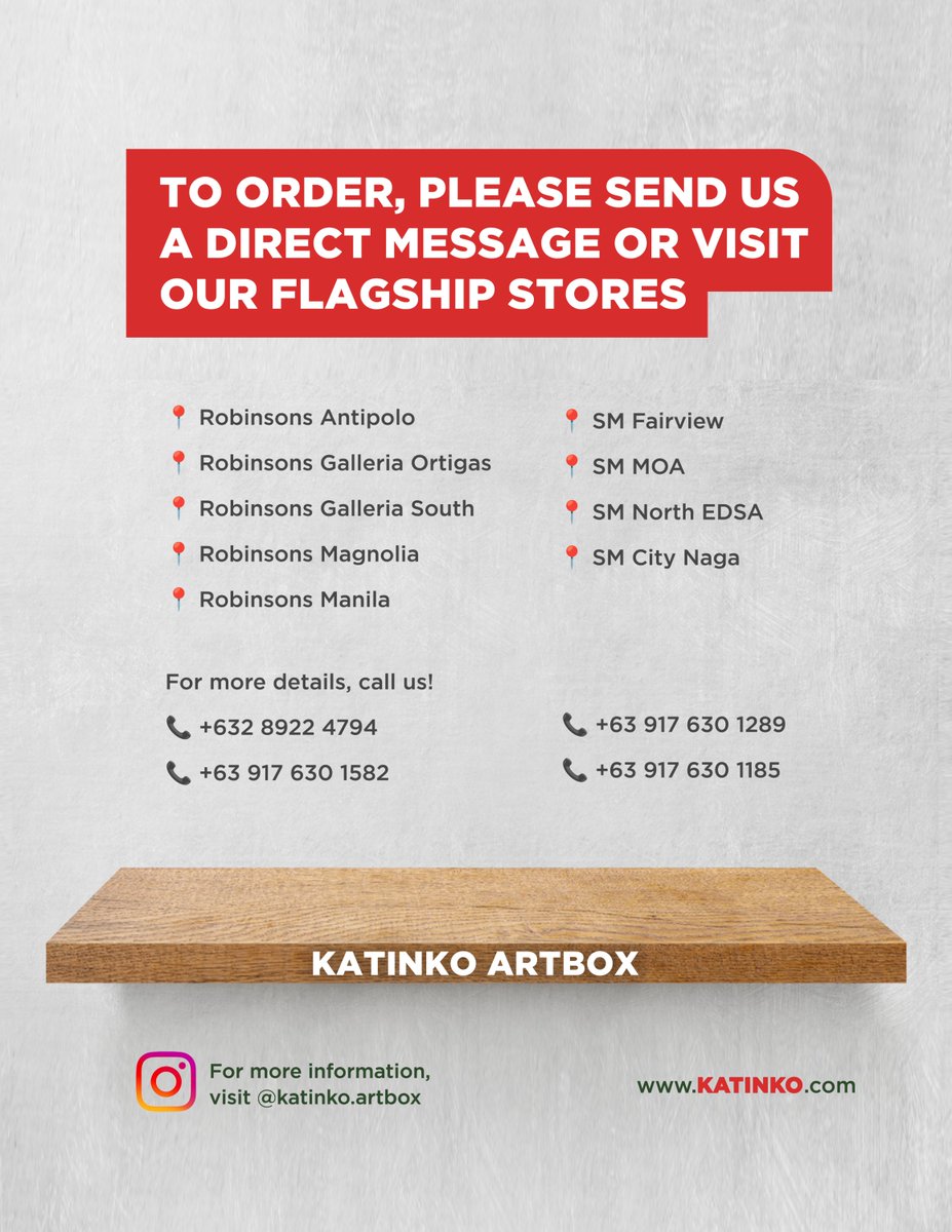 Best Christmas Gift Alert: The Katinko Artbox! 

Follow our official IG account: instagram.com/katinko.artbox

---
#KatinkoArtbox #GinhawangKatinko #Katinko #fyp