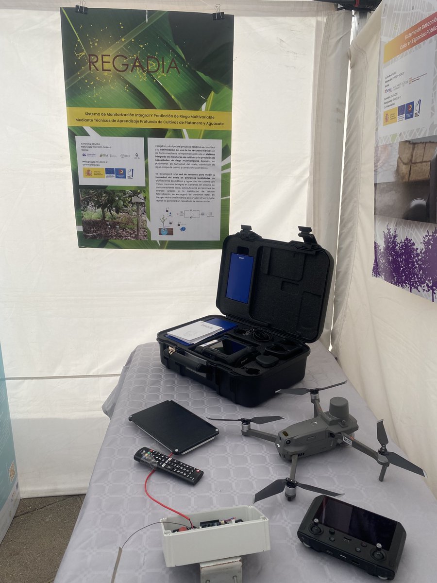 ITERtenerife's tweet photo. 💧 Presentamos REGADIA en #MUCAT2024: gestión eficiente del agua en la agricultura🌱
👉🏽 Estudiantes conocen cómo optimizar el uso del agua en el riego. ¡Impulsando la innovación para una agricultura más sostenible!
#AgriculturaInteligente #ITER #REGADIA https://t.co/XqDw0f497A