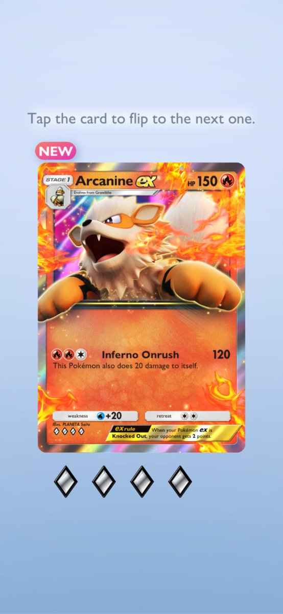 I gave in and this was in my first pack, I fucking love this big dumb dog so much 😭