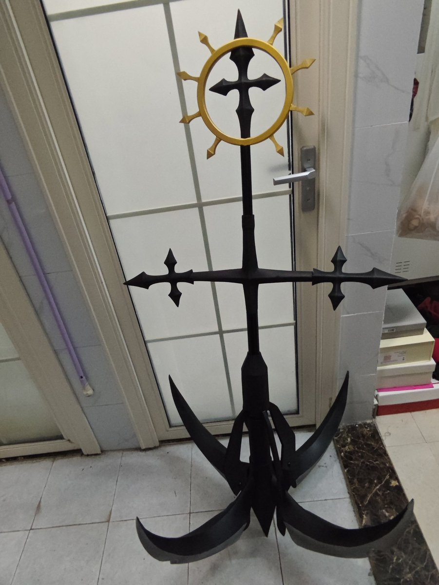 BackOmO2024's tweet photo. #Ulpianus 's weapon!
#Arknights #cosplay #Ulpian https://t.co/wYvFxH0SX8