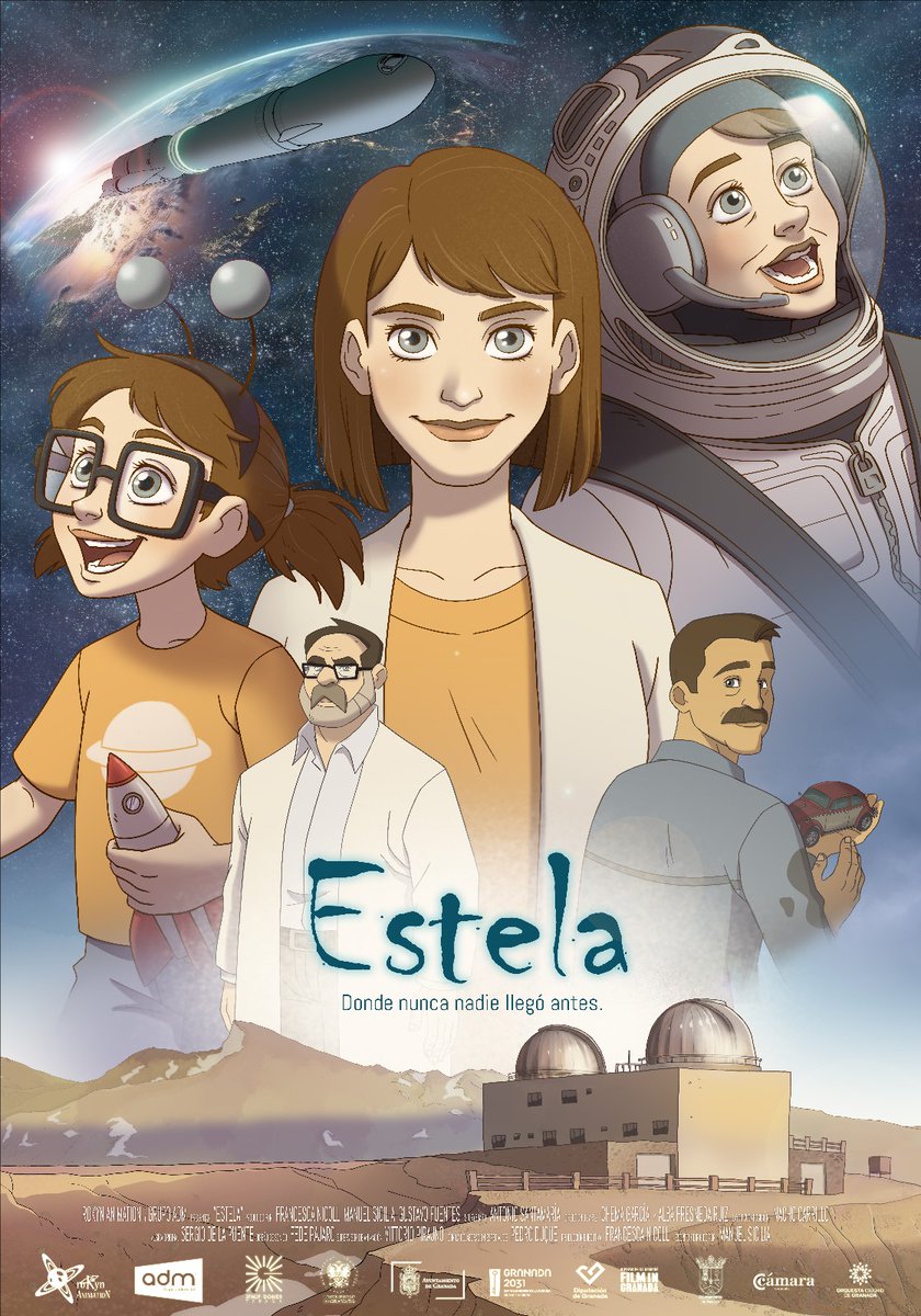 📽🌟 We present you ‘Estela’!!!!

👧🚀 ‘Estela’ tells the story of a girl who has wanted to travel to space since childhood. Her life will run parallel to an important scientific project that will change her life and manage to reach... Where no one has ever gone before.