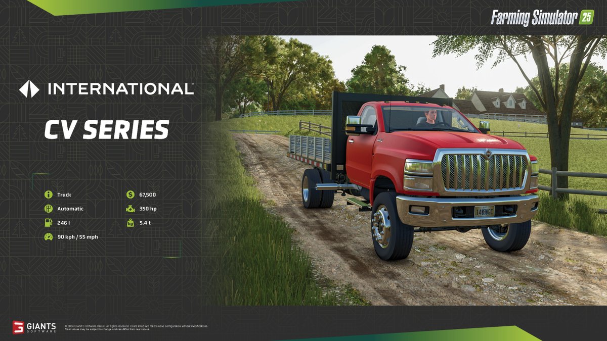 farmingsim's tweet photo. The last friday before launch!

But we got a few final factsheets in the pipe for tuesday, when Farming Simulator 25 launches! https://t.co/rixWct2Vs0