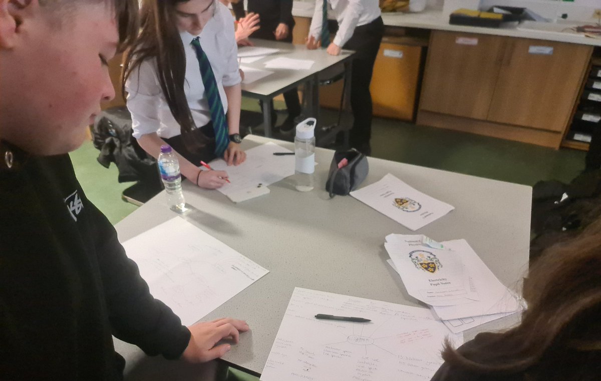 ScienceHGS's tweet image. National 5 physics have been using retrieval techniques to revise the Space topics in preparation for their prelims. Great collaboration skills were on display in the classroom #teamhgs