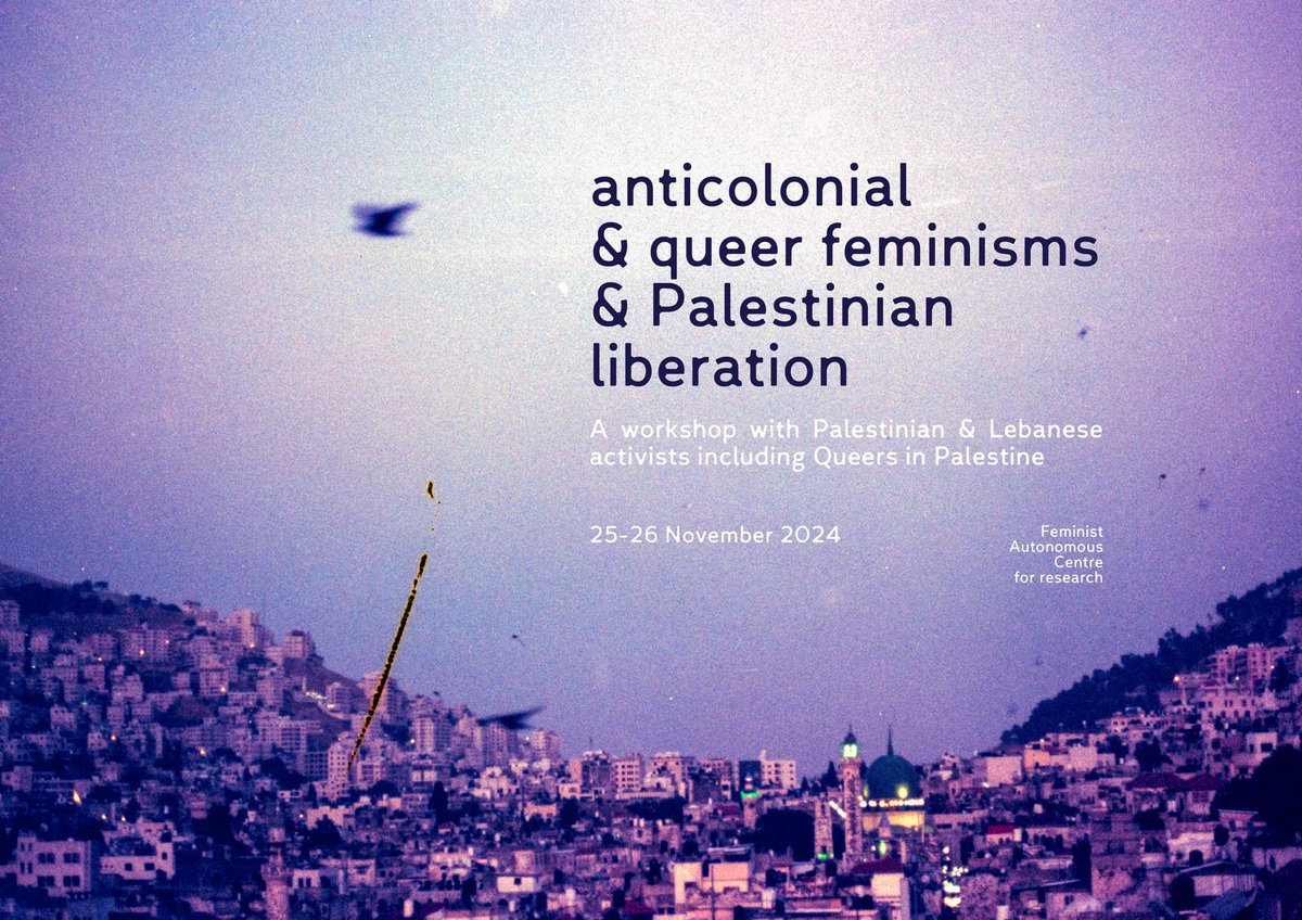 Feminist Autonomous Centre for research tweet media