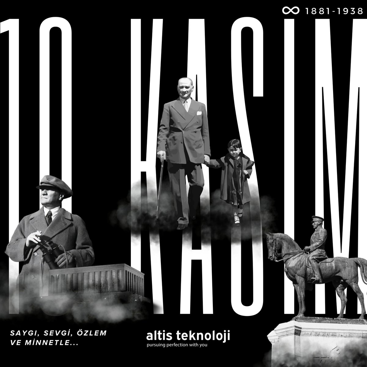 Anıyoruz, arıyoruz... 🖤 

Her #10Kasım, yüreklerimizde bıraktığın ışığın büyüdüğünü hissediyoruz. Minnetle anıyoruz, Atam!