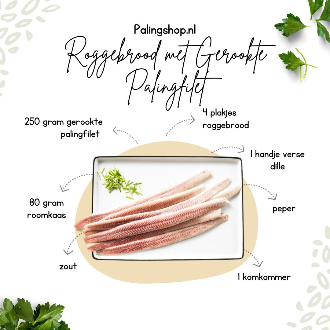 Voor wie op zoek is naar een stijlvolle en smaakvolle snack, is dit hapje met roggebrood en gerookte palingfilet een echte aanrader. Lees hier hoe je het kunt bereiden; palingshop.nl/recept/roggebr… #paling #gerooktepaling #roggebrood #recept
