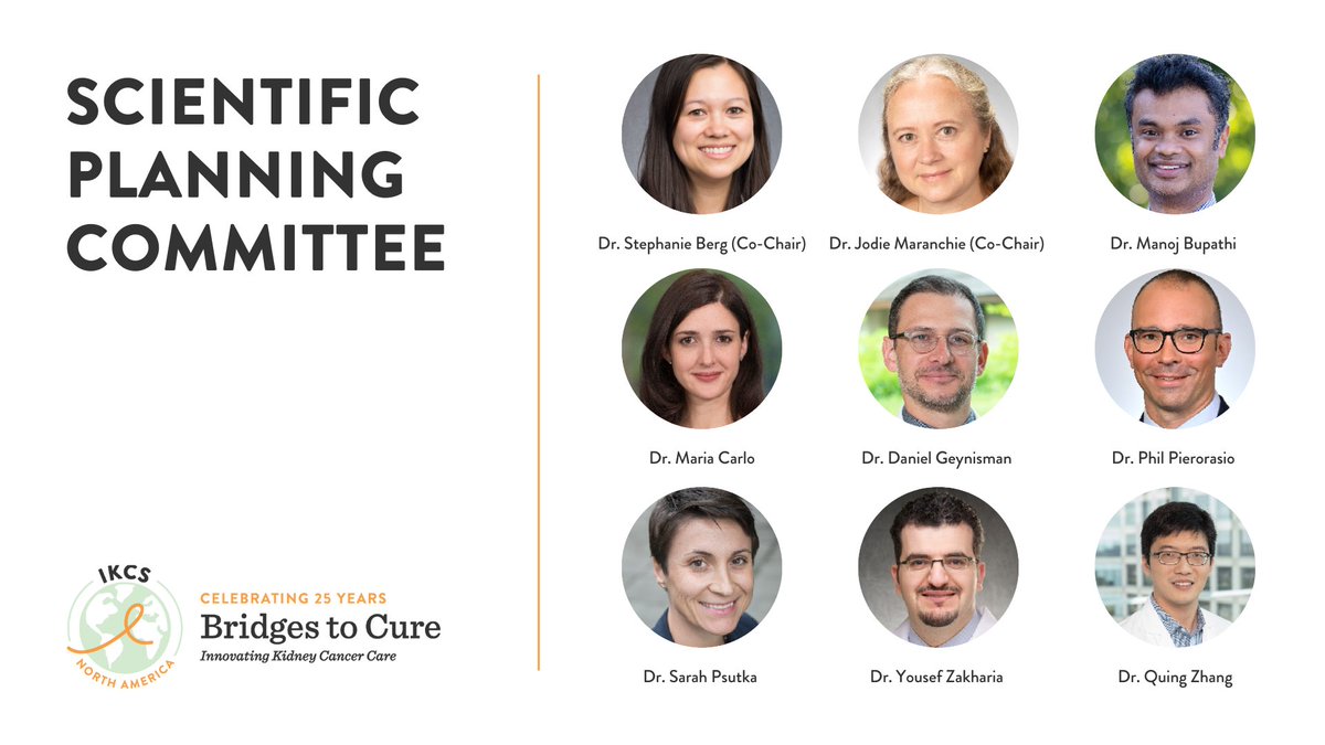 Kidney Cancer (@kidneycancer) on Twitter photo Join us in thanking the #IKCSNA24 Scientific Planning Committee for their extraordinary work to bring you this program! 👏
<a href="/bergsa83/">Stephanie Berg</a>
#JodiMaranchie
#ManojBupathi
<a href="/pearldaily/">Marie Carlo</a>
#DanGeynisman
<a href="/drphil_urology/">Phillip Pierorazio</a>
<a href="/spsutkaMD/">Sarah P. Psutka MD MS</a>
<a href="/QingZhangLab/">Qing Zhang</a>
<a href="/ZakhariaYousef/">Yousef Zakharia</a> Join us in thanking the #IKCSNA24 Scientific Planning Committee for their extraordinary work to bring you this program! 👏
<a href="/bergsa83/">Stephanie Berg</a>
#JodiMaranchie
#ManojBupathi
<a href="/pearldaily/">Marie Carlo</a>
#DanGeynisman
<a href="/drphil_urology/">Phillip Pierorazio</a>
<a href="/spsutkaMD/">Sarah P. Psutka MD MS</a>
<a href="/QingZhangLab/">Qing Zhang</a>
<a href="/ZakhariaYousef/">Yousef Zakharia</a>