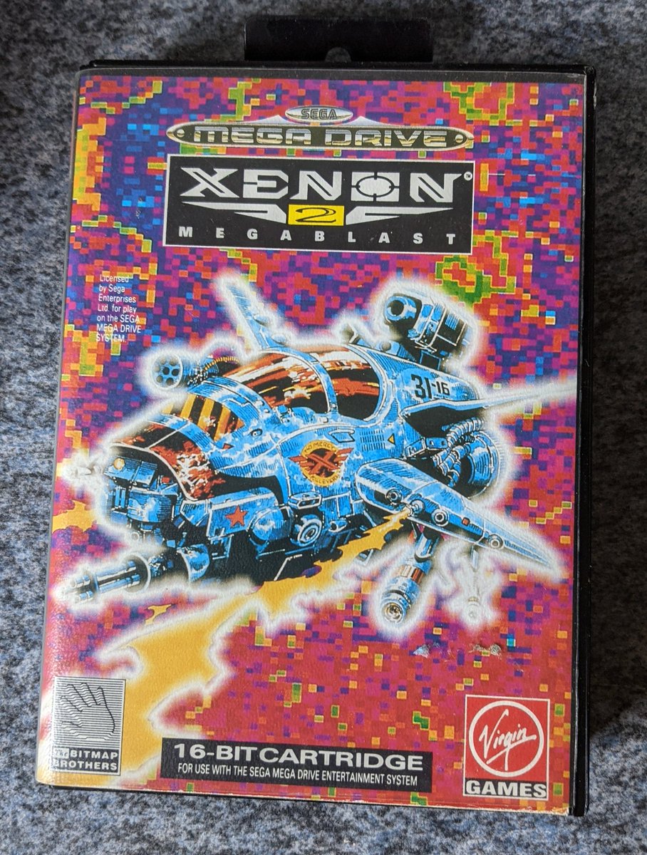 stevemassart's tweet image. 26. Xenon 2: Megablast
#Megadrive

I do like a good shmup and this is one of my favourites, for the colour palette and the music from #BombTheBass 

Tough as nails but gorgeous to look at 🚀