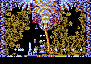 stevemassart's tweet image. 26. Xenon 2: Megablast
#Megadrive

I do like a good shmup and this is one of my favourites, for the colour palette and the music from #BombTheBass 

Tough as nails but gorgeous to look at 🚀