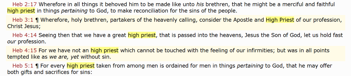 isaiah5917's tweet photo. @CameronVA And as The Lamb Slain -- not only King of Kings -- but also our Great High Priest. #ChurchOfTheFirstborn https://t.co/FuPAISyDYQ