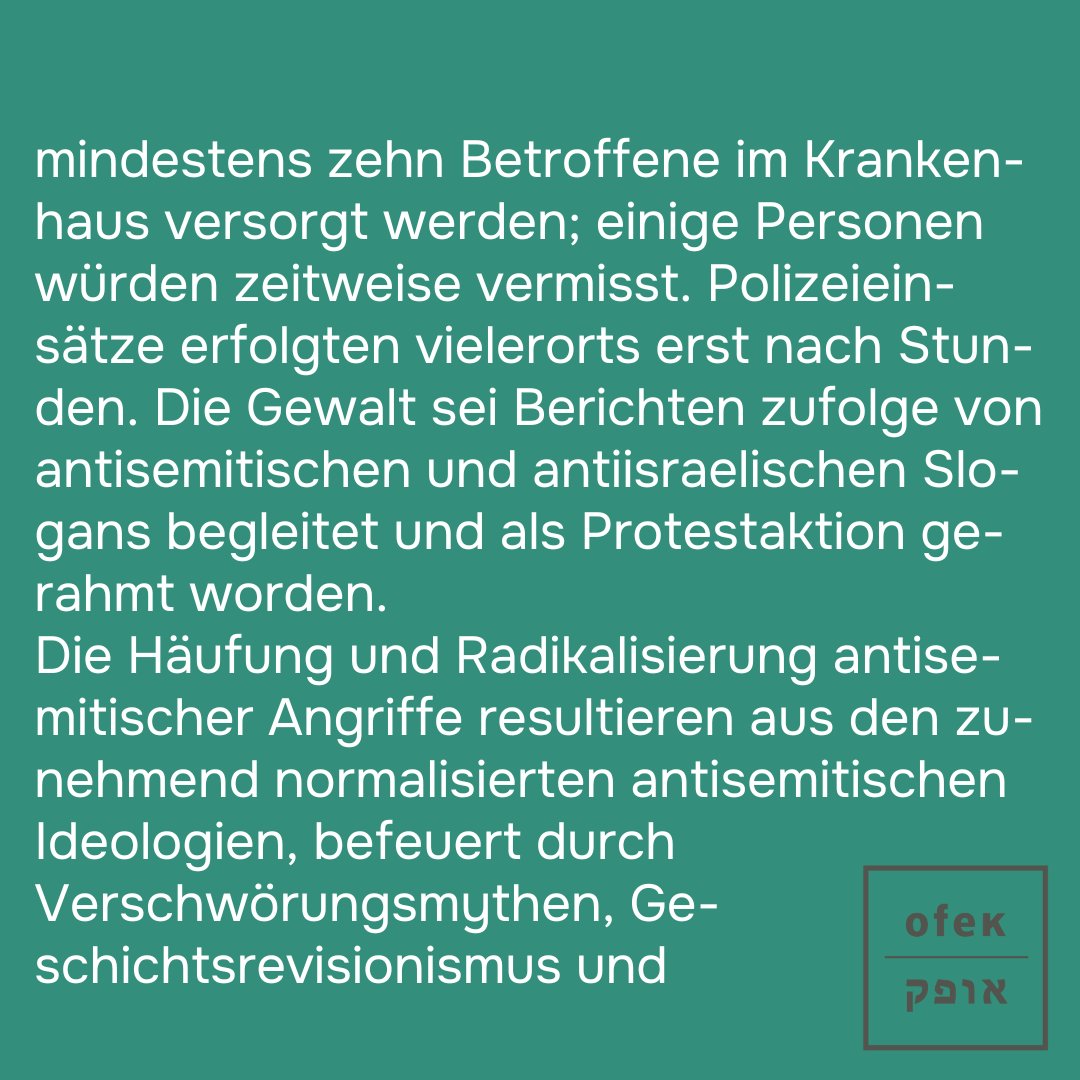 ofek_beratung's tweet image. Stellungnahme zu antisemitischen Ausschreitungen in #Amsterdam 

#Antisemitismus #AntisemitischeGewalt #GegenJedenAntisemitismus #Fussball #OFEKBeratung
