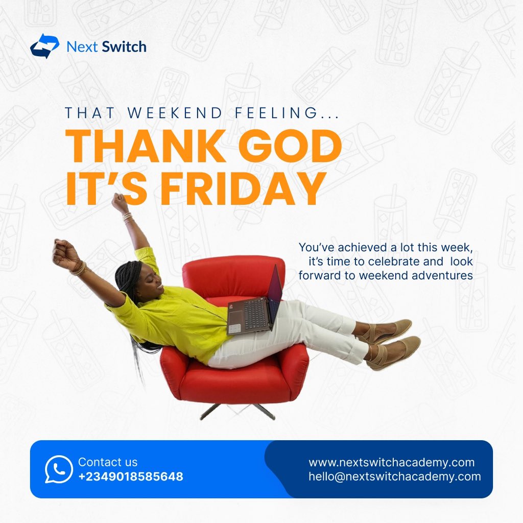 yournextswitch's tweet photo. The weekend's here! Time to rest and recharge after a week of innovation, collaboration problem-solving and empowering business through cutting-edge IT solutions. See you next week, ready to tackle new challenges!

Wishing you a fantastic weekend!

National grid Trump Elon 400 https://t.co/dWlCspfsyj