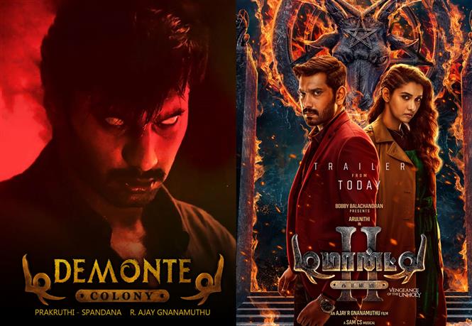 samayhehoon's tweet photo. The demonte franchise is undoubtedly the bestest and deadliest horror franchise that could ever exist in indian cinema.. From storyline to horror each and every aspect is just top notch...😳😳 I'm sold already for the 3rd part of this franchise.. 
#demonte https://t.co/7rgkIwTxSQ