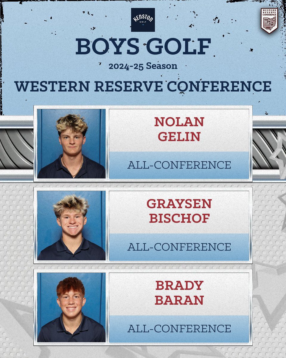 Congratulations to these young men for earning WRC All-Conference!
#flyhigh✈️⛳️