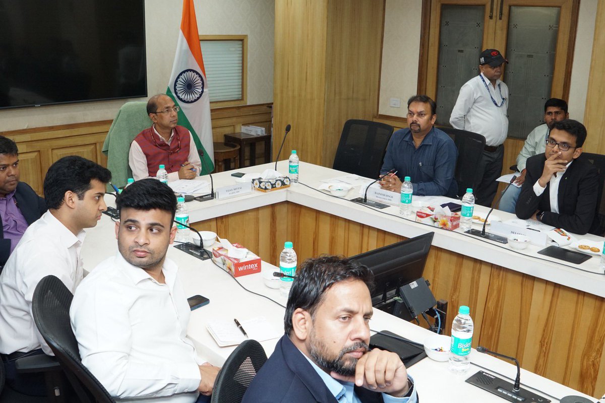 Ministry of Heavy Industries (@mhi_goi) on Twitter photo A stakeholder consultation workshop on “Component Manufacturing Ecosystem in the ACC Sector” was held at Ministry of Heavy Industries under the chairmanship of Shri <a href="/vijaymittal4/">vijay mittal</a> , Joint Secretary, MHI. A stakeholder consultation workshop on “Component Manufacturing Ecosystem in the ACC Sector” was held at Ministry of Heavy Industries under the chairmanship of Shri <a href="/vijaymittal4/">vijay mittal</a> , Joint Secretary, MHI.