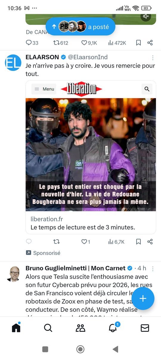Oooppp putain. Je viens de passer 5min a lire un faux article de libé qui est en faite une pub pour une arnaque... Ils sont super bons! Je n'ai même pas vu le logo sponsor en dessous.