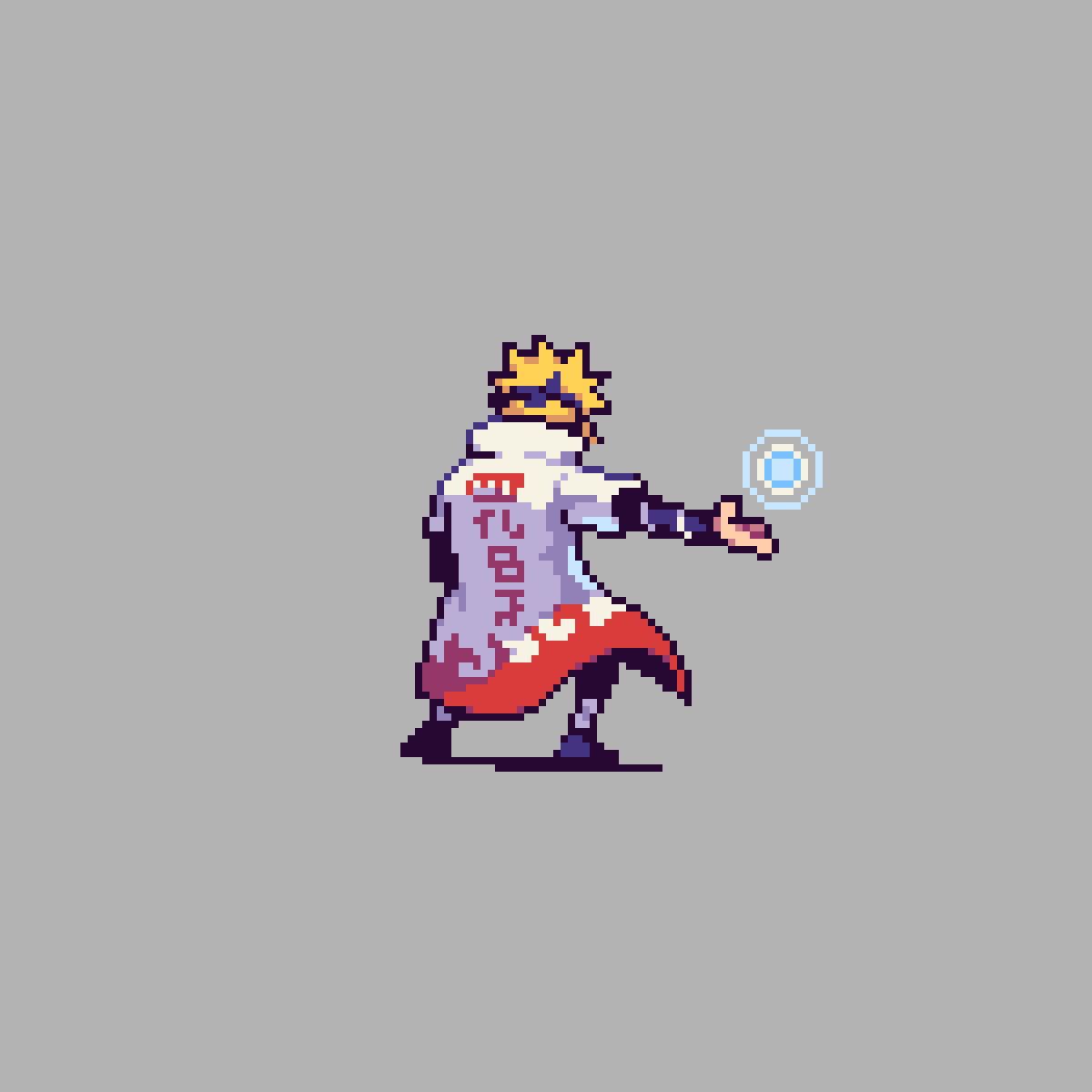 6 Characters fanart!! no.6 : Minato #pixelart #NARUTO