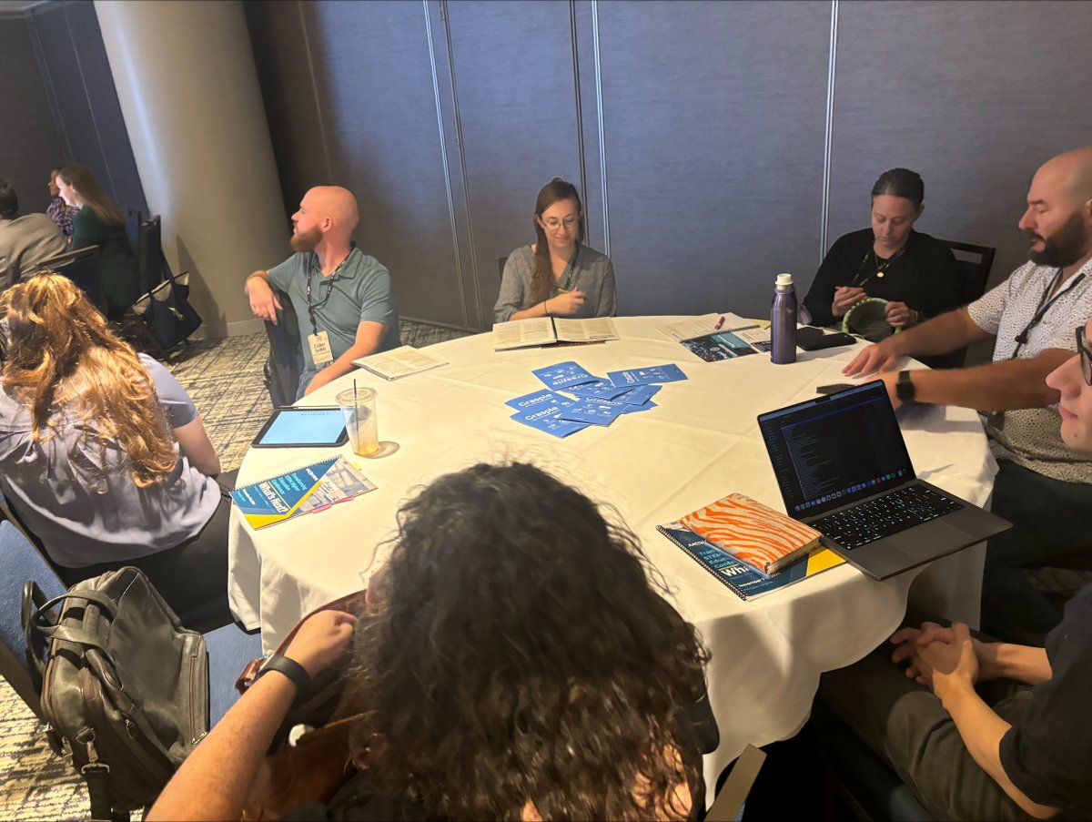 aacu's tweet photo. On Day 2 of #AACUSTEM, we’ll learn how to reclaim joy and explore funding opportunities for broadening participation in #STEM with @NSF’s Carrie L. Hall. @uarizona's Leslie D. Gonzales will present, “Learning into Un/Learning for More Inclusive and Equitable STEM Futures.” https://t.co/8mmMEwP9bc