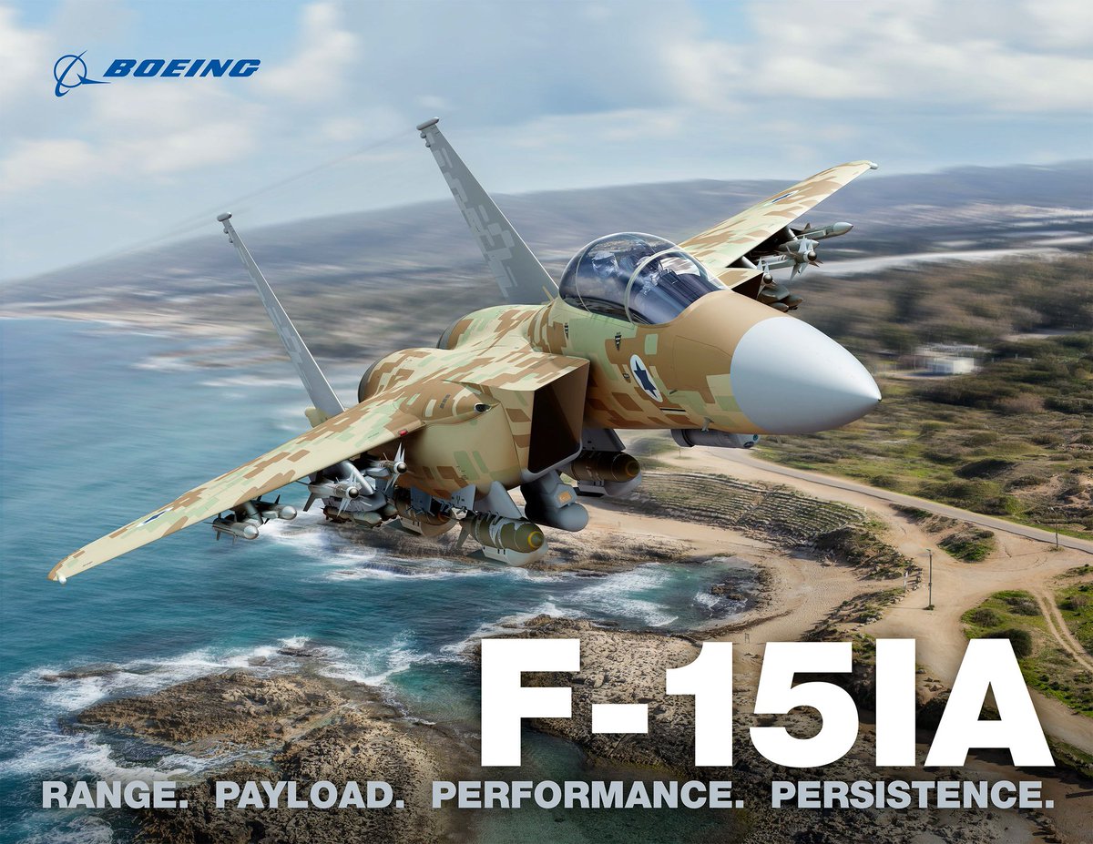 aag_th's tweet photo. 🇮🇱🇺🇸AAG_th บันทึกประจำวัน: อิสราเอลลงนามจัดหาเครื่องบินขับไล่ F-15IA สหรัฐฯรุ่นใหม่ 25เครื่อง
https://t.co/E5THdtemrE
#Israel #AirForce @IAFsite @IDF @Israel_MOD #USA @BoeingDefense @StateDept @DeptofDefense #F15 #AdvancedEagle #F15IA Ra'am #Aircraft https://t.co/ASGfnbgqfM