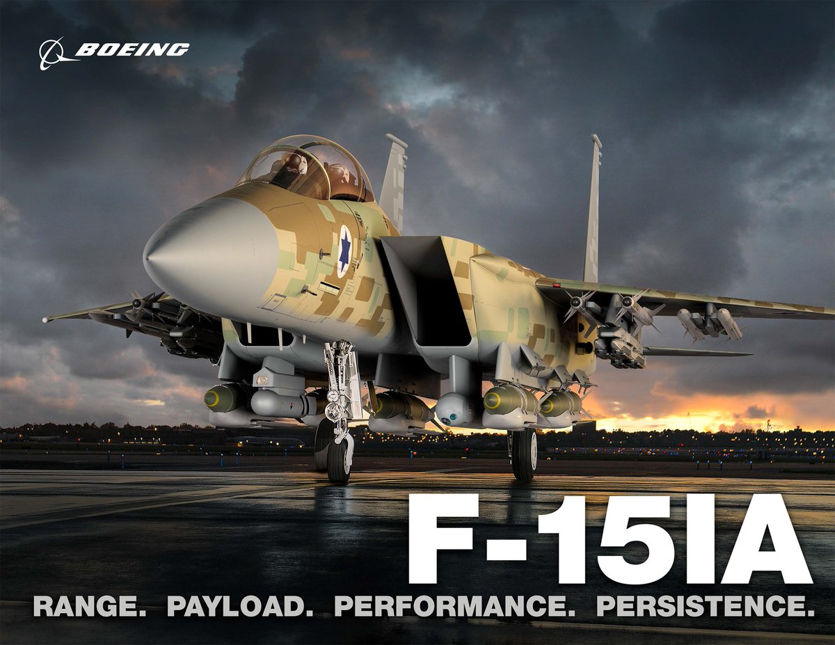 aag_th's tweet photo. 🇮🇱🇺🇸AAG_th บันทึกประจำวัน: อิสราเอลลงนามจัดหาเครื่องบินขับไล่ F-15IA สหรัฐฯรุ่นใหม่ 25เครื่อง
https://t.co/E5THdtemrE
#Israel #AirForce @IAFsite @IDF @Israel_MOD #USA @BoeingDefense @StateDept @DeptofDefense #F15 #AdvancedEagle #F15IA Ra'am #Aircraft https://t.co/ASGfnbgqfM