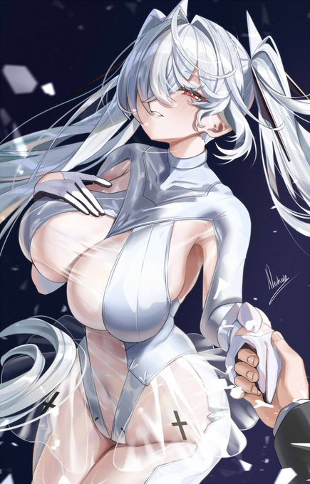 "You really came for me, my Prince. Let's finish this fairy tale with a happy ending"

I gave it a try to draw Cinderella !
#NIKKE2ndAnniversary  
#NIKKE 