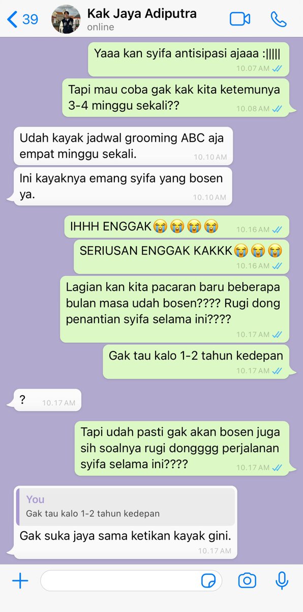 NAAMER1CAN0's tweet photo. #JayaSyifaStori; takut bosen. https://t.co/adaJ7iXPF7