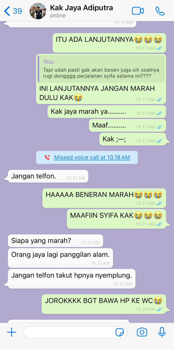 NAAMER1CAN0's tweet photo. #JayaSyifaStori; takut bosen. https://t.co/adaJ7iXPF7