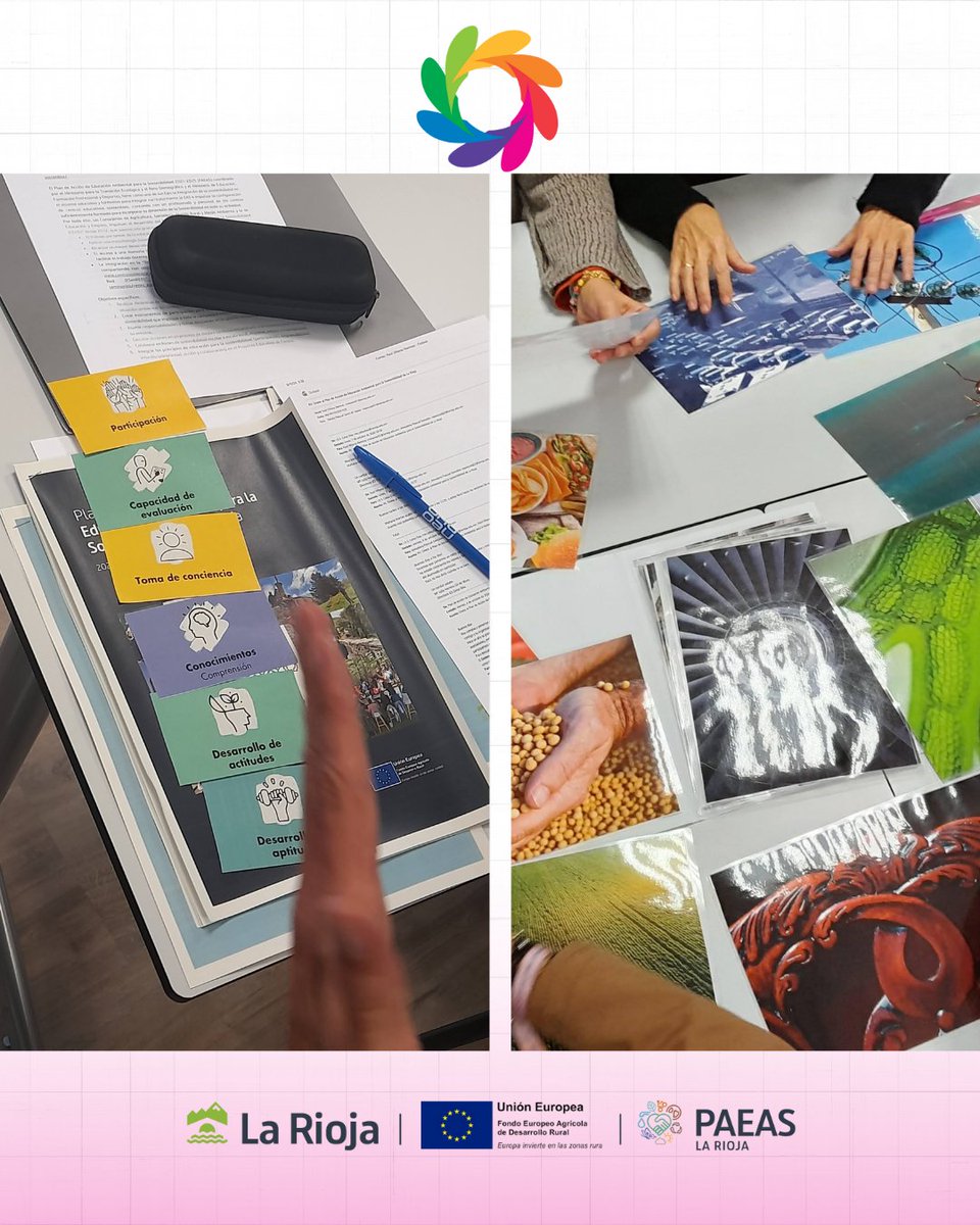 centrosostenibl's tweet photo. 🌿 ¡El profesorado de #CEHS ya está en marcha con las formaciones! @MAmbienteRioja @educarioja 

¡Estamos compartiendo experiencias e ilusión en este camino hacia la sostenibilidad! 

Junt@s, planificamos y trabajamos para construir un futuro sostenible desde la educación. 🌍💚 https://t.co/7OZZkWuPaR