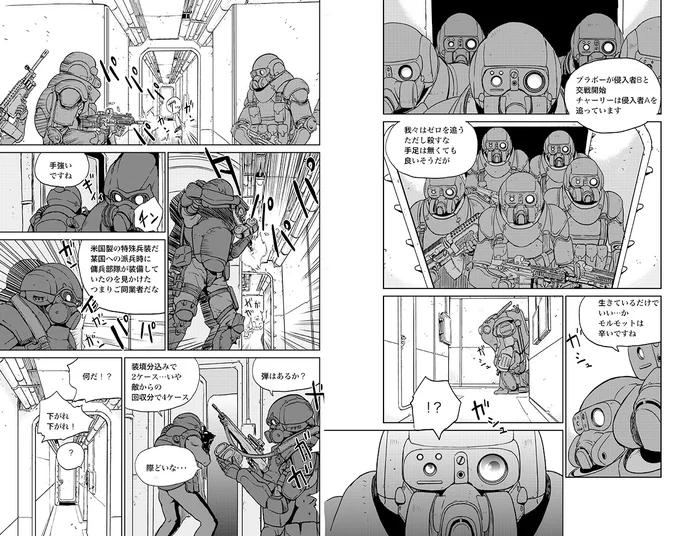 最終話(執筆時には打ち切りは決定していなかった)は好きにやって良いという事で限られたページでやれる事をやれたのは幸いだと,思うことにはしています。 