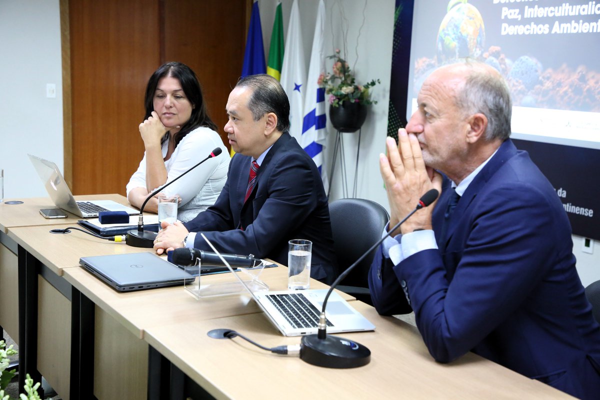 Termina oggi la missione in Brasile di <a href="/GiammariaMilani/">giammaria.milani</a>, Andrea Pisaneschi e Elena Bindi che hanno svolto diverse attività a San Paolo, Goiania e Palmas, con <a href="/UUnialfa/">UNIALFA UNIALFA</a> <a href="/fadisp/">FADISP</a> e con le scuole della magistratura federale e degli Stati di Goias e Tocantins
<a href="/unisiena/">Università di Siena</a>