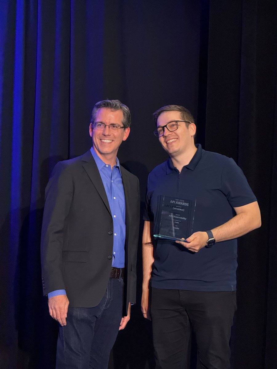 treblleapi's tweet image. A few days ago, Treblle was named Best API Observability Tool by API World! 🏆

We officially received the award this week—it feels great to see our team’s hard work recognized.

Thanks to our users and supporters!

#Treblle #APIWorld #APIObservability