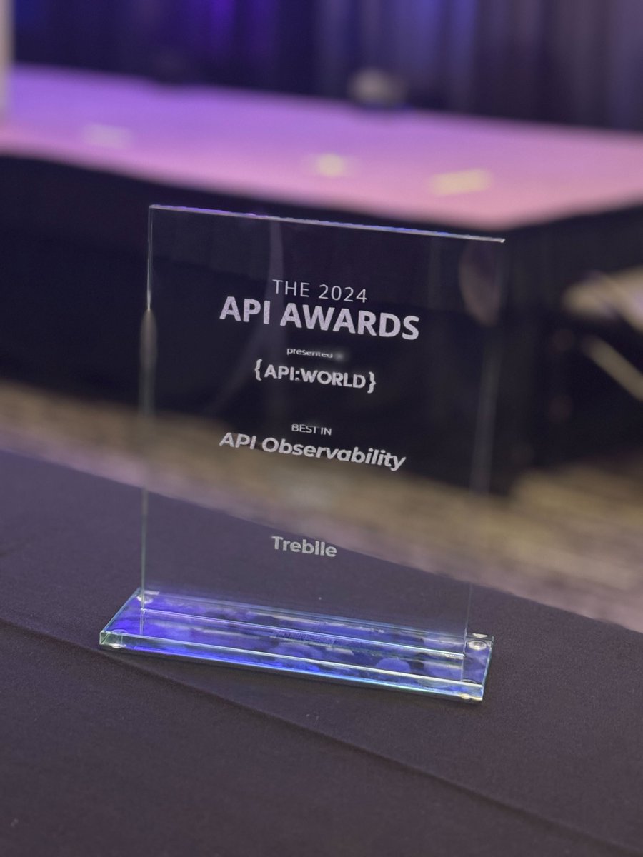 treblleapi's tweet image. A few days ago, Treblle was named Best API Observability Tool by API World! 🏆

We officially received the award this week—it feels great to see our team’s hard work recognized.

Thanks to our users and supporters!

#Treblle #APIWorld #APIObservability