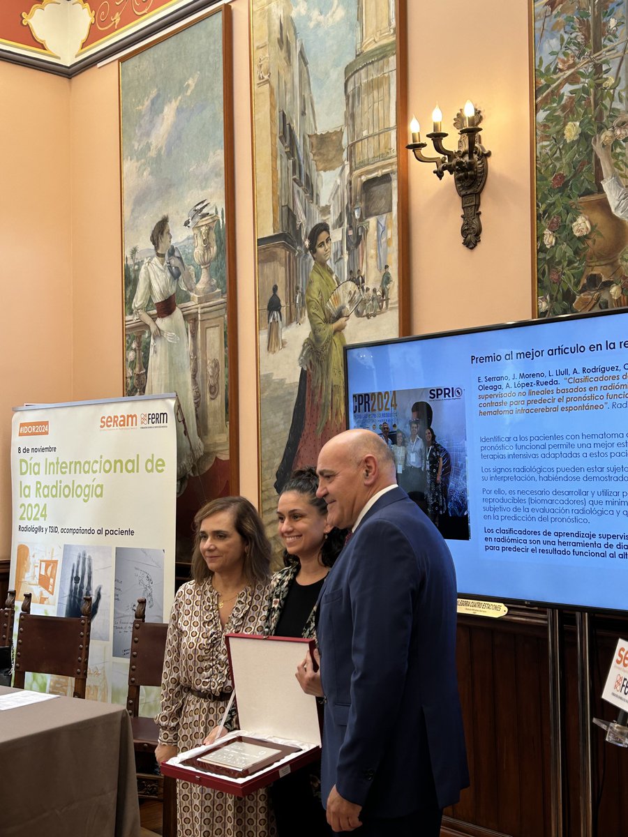 SERAM - Sociedad Española de Radiología Médica (@seram_rx) on Twitter photo @GEHealthCare_ES <a href="/salvasapedraza/">Salvador Pedraza</a> 📖 Premio al mejor trabajo en la <a href="/RevistaRADIOLO2/">@RevistaRADIOLOGIA</a> recogido por la Dra. <a href="/ElenaSerrano91/">Elena Serrano</a>
¡Enhorabuena a todos los autores!
#PremiosRadiología2024 @GEHealthCare_ES <a href="/salvasapedraza/">Salvador Pedraza</a> 📖 Premio al mejor trabajo en la <a href="/RevistaRADIOLO2/">@RevistaRADIOLOGIA</a> recogido por la Dra. <a href="/ElenaSerrano91/">Elena Serrano</a>
¡Enhorabuena a todos los autores!
#PremiosRadiología2024
