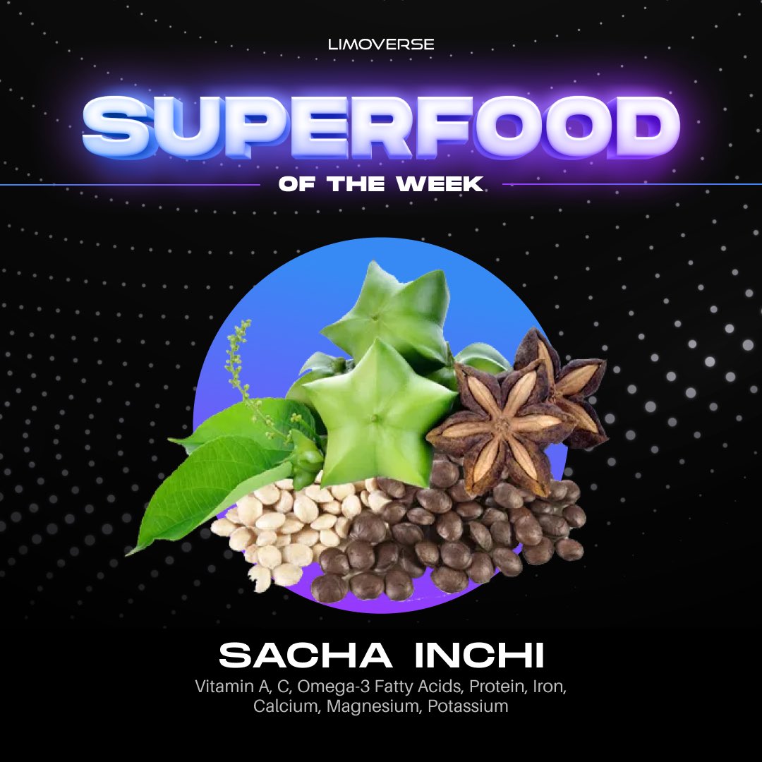 limoverseglobal's tweet photo. Meet Sacha Inchi – a powerhouse plant packed with nutrients! 🌱

Loaded with omega-3s and plant-based protein, it’s the perfect addition to your diet to support heart health, boost skin health, and strengthen immunity.

Elevate your wellness with nature’s best! 💪🏻 https://t.co/xKMOrCu5Ea