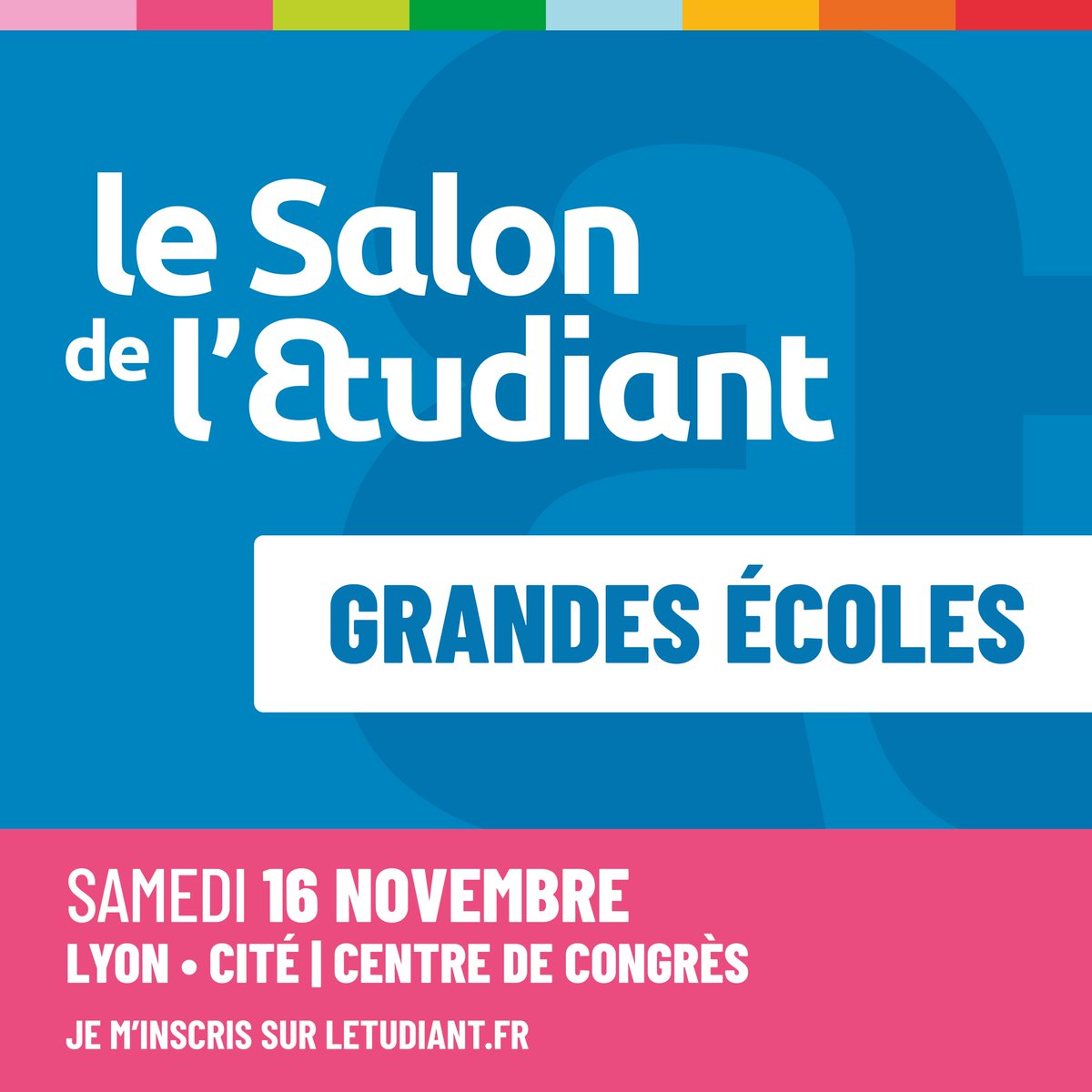 <a href="/CPELyon/">CPE Lyon</a> sera présente au salon de <a href="/letudiant/">l'Etudiant</a> à Lyon le samedi 16 novembre, au stand F2 ! 

Pour infos :
📅Samedi 16 novembre 
⏲9:00 – 17:00
📍Cité Internationale 50 Quai Charles de Gaulle 69006 Lyon, sur le Stand F2

Inscrivez-vous : …randes-ecoles-lyon.salon.letudiant.fr

#chimie #numérique